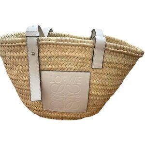 Loewe Basket Raffia Tote